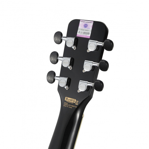 STARSUN DG220c-p Black акустическая гитара, цвет черный фото 6