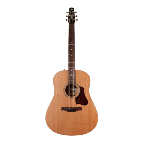 Seagull S6 Original акустическая гитара Dreadnought, массив кедра/ дикая вишня, цвет натуральный
