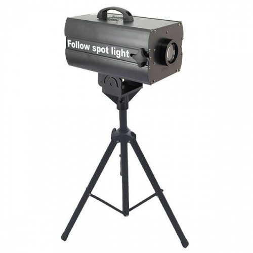 Nightsun GPC010 пушка следящего света, 150W LED, диммер, ирис, 6 цветов+бел, стойка, ( 2 коробки)