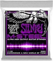 Ernie Ball 2920 струны для эл.гитары M-STEEL Power Slinky (11-14-18p-28-38-48)