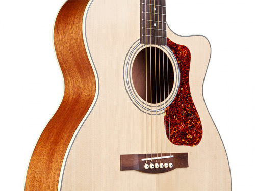 GUILD OM-240CE, гитара электроакустическая, форма корпуса - orchrstra, цвет - натуральный, верхняя дека - массив ели, корпус - м фото 5