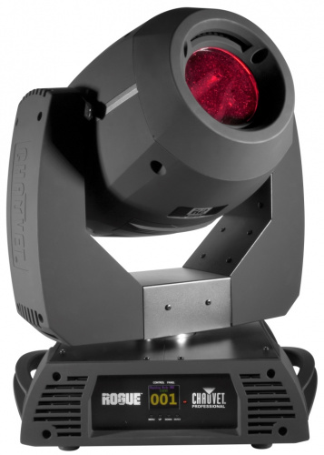 CHAUVET-PRO Rogue R2 Spot светодиодный прожектор с полным движением типа Spot. 1х240Вт белый светодиод, управление 18/21ch DMX, PAN 180/360/240град, T