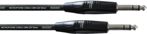 Cordial CIM 0,9 VV инструментальный кабель джек стерео 6,3 мм male/джек стерео 6,3 мм male, 0,9 м, черный