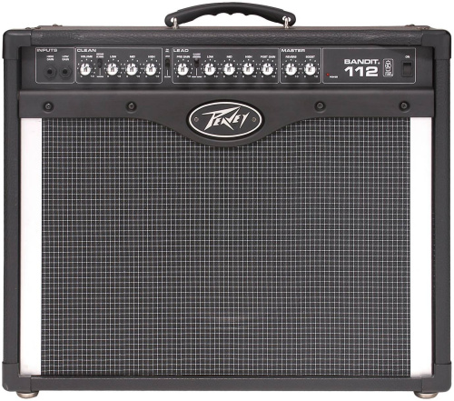 PEAVEY TransTube Bandit 112 гитарный комбоусилитель, 80 Вт, 100Вт с дополнительным кабинетом, 1х12" динамик, два канала с раздельными 3-полосными EQ, 