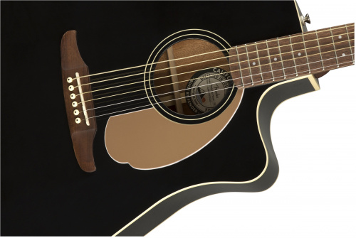 Fender Redondo Player JTB Электроакустическая гитара, цвет черный фото 4