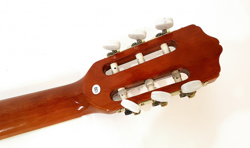 Deviser L-330 YN Гитара классическая, верхняя дека ель, обечайка и нижняя дека тополь, гриф махагони, накладка грифа палисандр, цвет YN фото 4