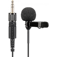 Relacart LM-P01 Микрофон петличный электретный, всенаправленный, черный с мини джеком