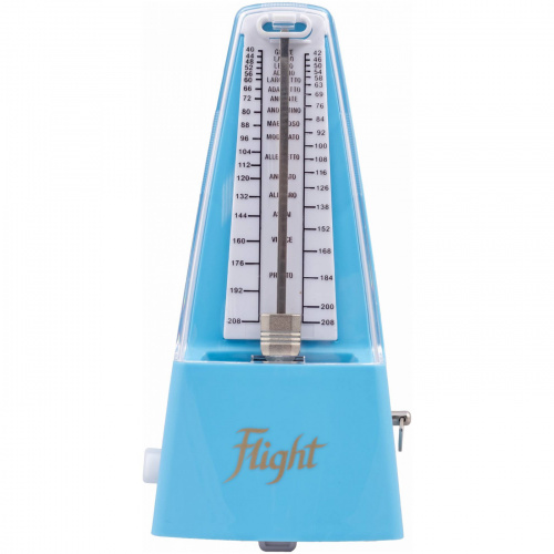 FLIGHT FMM-10 LIGHT BLUE метроном механический, цвет голубой