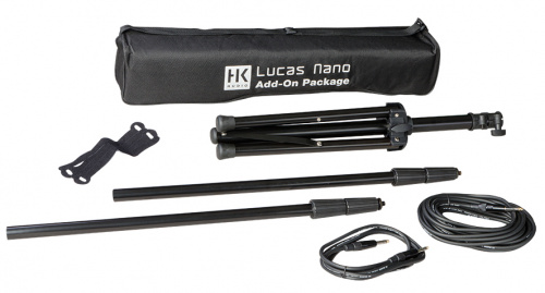 HK AUDIO L.U.C.A.S. Nano 300 Add On Package 1 Набор аксессуаров для комплекта Nano 300, включает прямые телескопические стойки под громкоговорители 2 