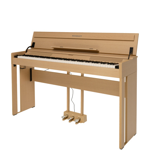 ROCKDALE Virtuoso Oak, цифровое пианино, 88 клавиш, цвет светлый дуб фото 5