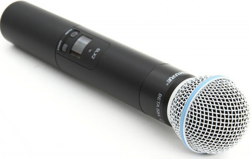SHURE SLX2/BETA58 L4E ручной передатчик с капсюлем динамического микрофона BETA 58 для беспроводной системы SLX фото 2