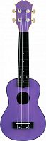 TERRIS PLUS-50 VIO укулеле сопрано, фиолетовый, пластик