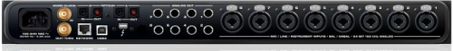 MOTU 8pre-es Многоканальная 24x28 система записи, интерфейс USB 2.0, Thunderbolt и AVB, 8IN XLR/TRS фото 2