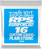 Ernie Ball 1036 струна для электро и акустических гитар. Сталь, калибр .016
