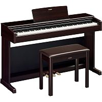 Yamaha YDP-145R Arius цифровое пианино с банкеткой, клавиатура GHS, 192 полифония, 10 тембров