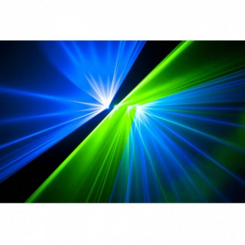 Laserworld EL700GB лазер RB, 350 эффектов, 500-700mW, 10 каналов DMX, управление DMX, auto, звуковая