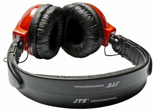 JTS HP-525-R Наушники профессиональные, студийные /ди-джей, 20-20000Гц, цвет красный фото 2