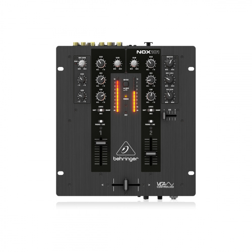 Behringer NOX101 DJ-микшер с полным VCA управлением ULTRAGLIDE кроссфейдером, 2 канала фото 3