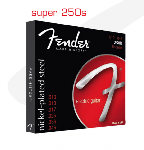 FENDER STRINGS NEW SUPER 250H NPS BALL END 12-52 струны для электрогитары, стальные с никелевым покрытием фото 3