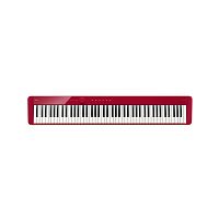 Casio Privia PX-S1100RD цифровое фортепиано, 88 клавиш, 192 полифония, 18 тембров, вес 11,2 кг