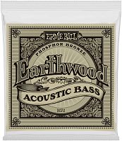 Ernie Ball 2070 струны для акуст.бас-гитары Earthwood Phosphor Bronze Acoustic Bass (45-55-80-95)