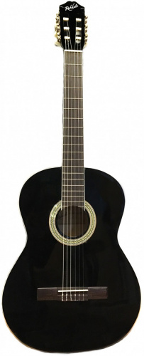 ROCKDALE MODERN CLASSIC 100-BK классическая гитара с анкером, верхняя дека - агатис, нижняя дека и обечайки - агатис, гриф -