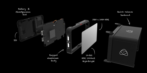 Atomos Ninja V Накамерный 5" монитор/рекордер с поддержкой 4Kp60 10bit HDR и яркостью экрана 1000нит фото 9