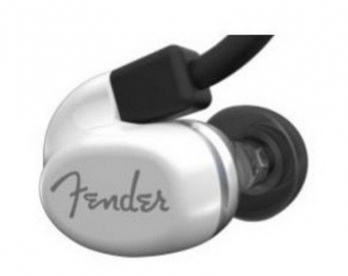 FENDER CXA1 IE - MIC/3-BUTTON - WHITE Внутриканальные наушники с гарнитурой. 8,5мм драйвер. iOS/Android. Цвет - белый