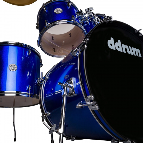 DDRUM D2 522 CB ударная установка, цвет Cobalt Blue, 10"-12"-16"-22", 14х6.5" фото 5