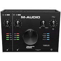 M-Audio AIR 192 I 6 USB аудио интерфейс, 24бит/192кГц, 2x XLR/TRS микрофонный/линейный вход, +48 В, 2x 1/4 TS Jack инструментальный вход, 21/4 TRS Jac