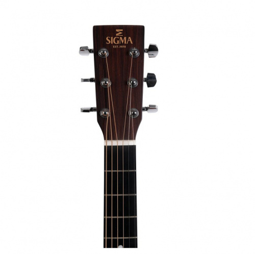 Sigma Guitars DM-ST акустическая гитара, тип корпуса дредноут, верхняя дека массив ели фото 3