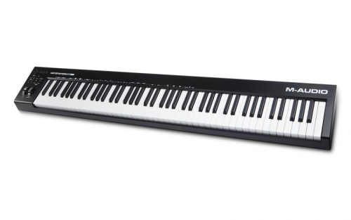M-Audio Keystation 88 MK3 MIDI-клавиатура USB, 88 динамическая клавиша, MIDI OUT, интерфейс USB to MIDI OUT, назначаемый ползунок, разъем для БП, пита