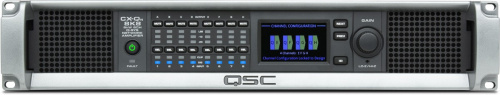 QSC CX-Qn 8K8 8-канальный усилитель 8 х 1000Вт Q-SYS, Lo-Z, 70В, 100В, FlexAmp