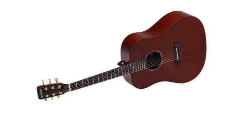 STARSUN MF40 All-Mahogany акустическая гитара, цвет натуральный фото 5