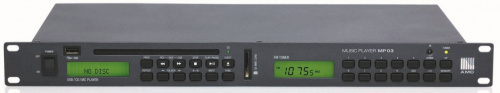 AMC MP 03 CD/MP3-плеер, FM-тюнер, вход USB. Два независимых выхода (RCA+Phoenix). Антишок, поддержка фото 2