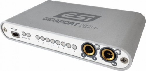ESI GigaPort HD+ Аудиоинтерфейс USB 0х8, 24-bit / 96kHz, для Mac и PC, 2 выхода на наушники, ASIO 2. фото 2