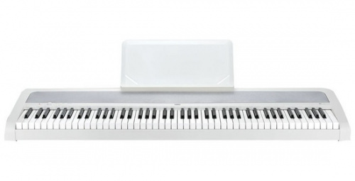 KORG B1-WH цифровое пианино, 8 тембров (Acoustic x 3, Electric Piano x 2, Harpsichord, Organ x 2), педаль, адаптор питания в комплекте, цвет белый, по