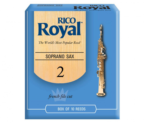 Rico RIB1020 трости для сопрано-саксофона, Royal (2), 10шт.в пачке