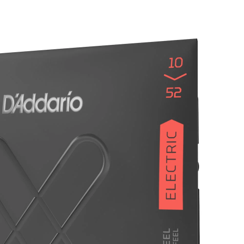 D'ADDARIO XTE1052 SET ELEC GTR XT LT TOP/HVY BTM струны с покрытием XT для электрогитары, 10-52 фото 4