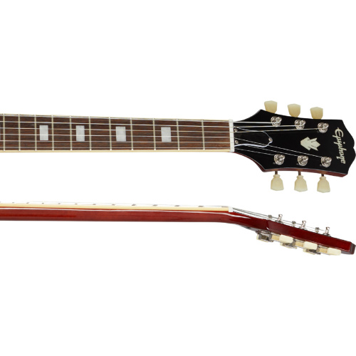 EPIPHONE ES-335 Figured Raspberry Tea Burst полуакустическая гитара, цвет санберст фото 3