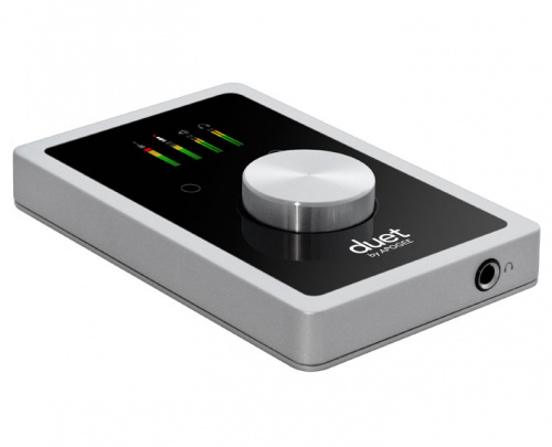 Apogee Duet интерфейс USB мобильный 6-канальный (2x4 аналог). 2 микр. предусилителя, выход на наушники. Вх/вых MIDI, 192 кГц фото 3