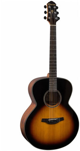 CRAFTER HJ-250/VS акустическая гитара формы Джамбо, цвет винтажный санберст фото 2