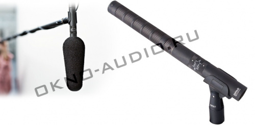 DPA 4017B конденсаторный микрофон "пушка", суперкардиоида, D капсюля 19мм, 20-20000 Гц, max SPL 138дБ, питание 48В