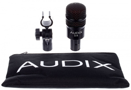 Audix D4 Инструментальный динамический микрофон, гиперкардиоида, для ударных и перкуссии фото 4