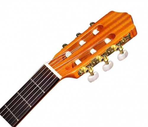 CORDOBA PROTG C1M классическая гитара, корпус махогани, верхняя дека ель, цвет натуральный, покрыти фото 4