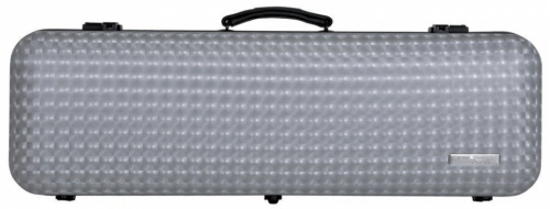 GEWA Air Diamond Silver футляр для скипки прямоугольный, термопласт, серебристый (316720)