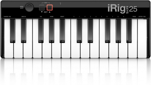 IK MULTIMEDIA iRig Keys 25 25-клавишный USB MIDI контроллер для Mac и PC