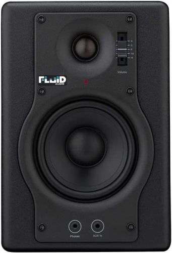 Fluid Audio F4 пара мониторов, двухполосные, 30 Вт RMS, с балансным/небалансным подключением фото 5
