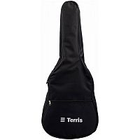 TERRIS TGB-C-05BK чехол для классической гитары, утепленный (5 мм), 2 наплечных ремня, цвет черный