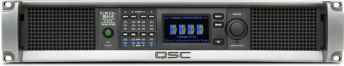 QSC CX-Qn 8K4 4-канальный усилитель 4 х 2000Вт Q-SYS, Lo-Z, 70В, 100В, FlexAmp